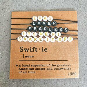 Taylor Swift Eras Tour Friendship Bracelet Set of 5